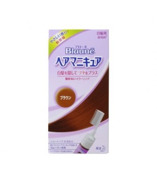 花王 Blaune白发用染发膏 棕色 