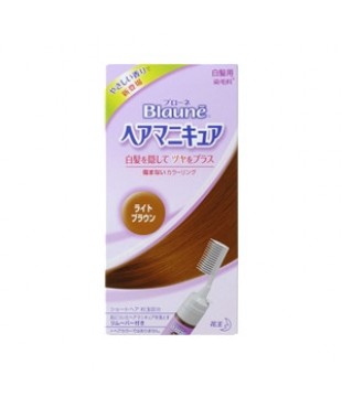花王 Blaune白发用染发膏 浅棕色 