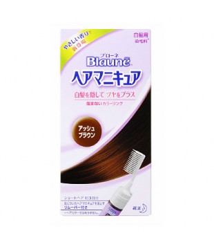 花王 Blaune白发用染发膏 灰棕色