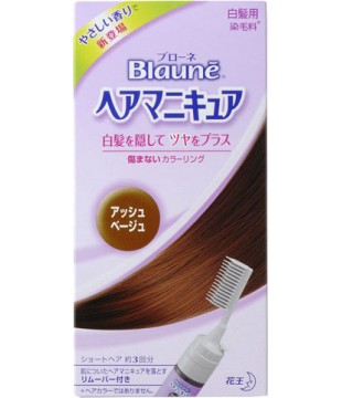 花王 Blaune白发用染发膏 米驼色 