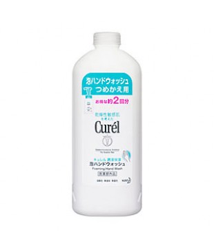 花王 Curel保湿泡沫洗手液 450ml 替换装