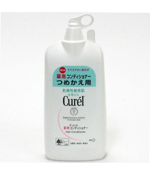花王 Curel温和滋养护发素 360ml 替换装