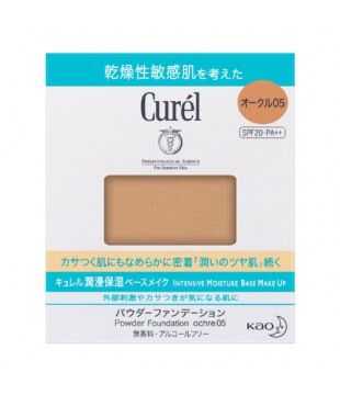 花王 Curel滋润保湿防晒粉饼粉芯 05号 11g
