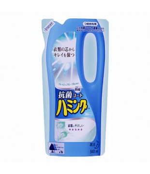 花王 抗菌浓缩型衣料柔顺剂 540ml 替换装