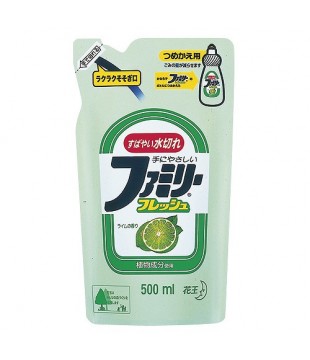 花王 Cucute果蔬餐具植物性洗洁精 500ml 替换装