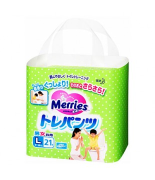 花王 Merries入厕训练用纸尿裤 21片