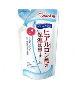 JUJU AQUAMOIST毛孔清洁泡沫洗面奶 130ml 替换装