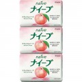 Kracie 嘉娜宝 Naive天然桃叶精华保湿香皂 90g*3 蜜桃味