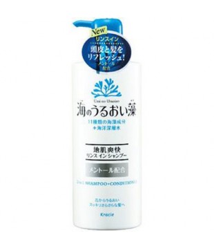 Kracie 嘉娜宝 海藻精华清爽去屑洗护二合一洗发水 520ml