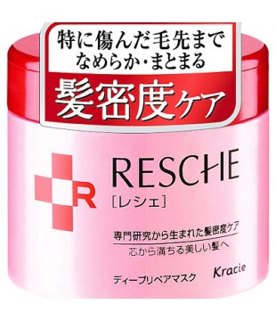 Kracie 嘉娜宝 RESCHE发密度深层浸透伤发护理发膜 250g