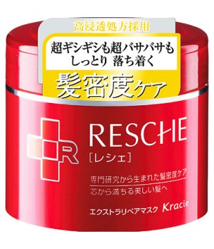 Kracie 嘉娜宝 RESCHE发密度三效深层修护发膜 250g