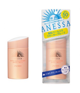 SHISEIDO 资生堂 防水防汗型强力防晒乳AA 粉色 60ml