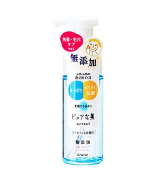Kracie 嘉娜宝 PURENAVI含美容液成分泡沫洁面乳 150ml