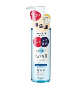 Kracie 嘉娜宝 PURENAVI深层清洁净透卸妆油 150ml