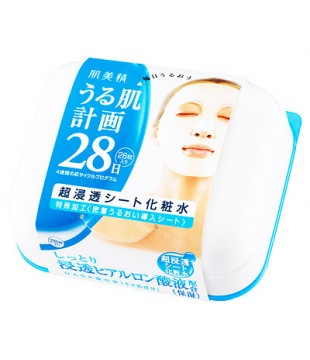 Kracie 嘉娜宝 肌美精 超浸透化妆水保湿面膜 28枚