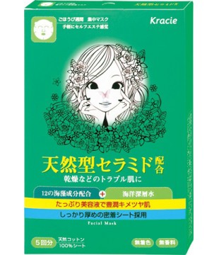 Kracie 嘉娜宝 浸透型天然氨基酸面膜 5片