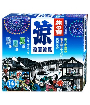 Kracie 嘉娜宝 旅之宿 日本温泉名盛-夏凉风之汤 14包