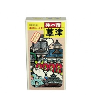 Kracie 嘉娜宝 旅之宿 草津药用浴盐 柚子味 5包