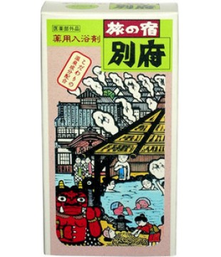 Kracie 嘉娜宝 旅之宿 別府药用浴盐 苔木味 5包