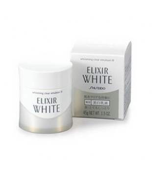 SHISEIDO资生堂Elixir怡丽丝尔WHITE美白乳液Ⅲ(丰润型)45g