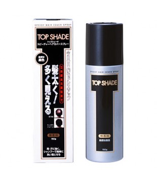 YANAGIYA 柳屋本店 TOP SHADE增发喷雾 自然黑色 150g
