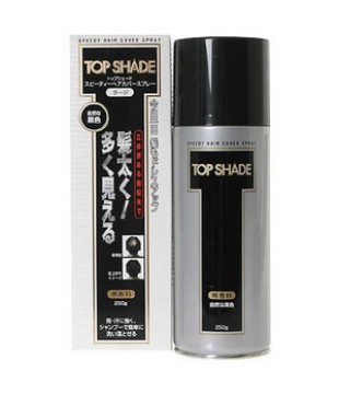 YANAGIYA 柳屋本店 TOP SHADE增发喷雾 自然黑色 250g