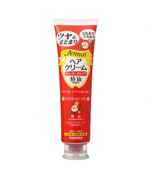YANAGIYA 柳屋本店 Jennos椿油保湿免洗护发乳 140g