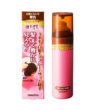 YANAGIYA 柳屋本店 女士增发遮白染发喷雾 栗色 100g