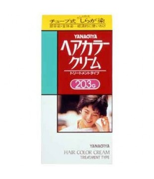YANAGIYA 柳屋本店 白发用染发膏 自然濃褐色203G 40g+40g
