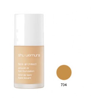Shu uemura 植村秀 柔软之极瞬间描绘上佳感觉粉底液 30ml 734号色