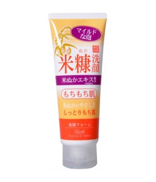 COSMETEX ROLAND Loshi米糠滋润保湿洗面泡沫 145g