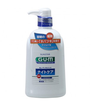 Sunstar GUM 全仕康草药成分夜间护理漱口水 900ml
