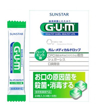 Sunstar GUM 全仕康口腔杀菌口香糖 24粒