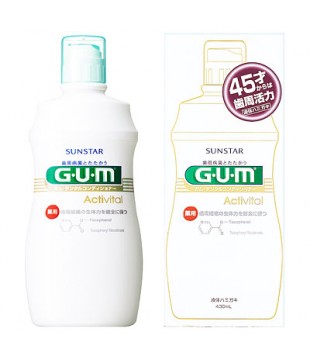 Sunstar GUM 全仕康牙周活力水 430ml