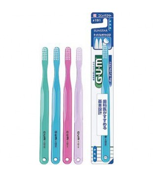Sunstar GUM 全仕康牙刷#191 超密硬毛刷头